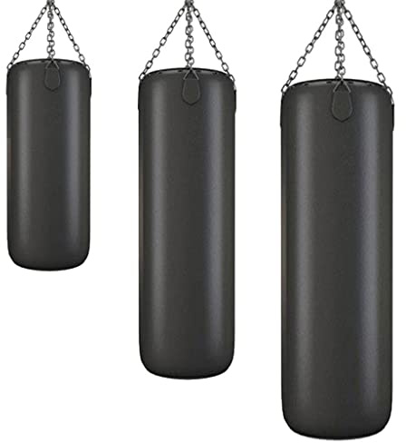 PFG Heavy Duty Punching Bag 6FT 4FT & 2FT - Hanging Chain Included - Very Heavy Shell - Empty Bag (6 FT)