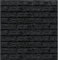 HI SHEEN 3D Wandpaneele Stein Optik Wasserdicht PVC Wandpaneele Schwarz 77cm x 70cm (10 Pack)