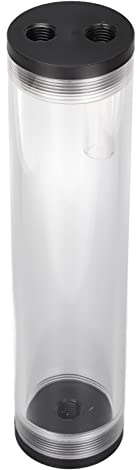 Water Cooling Reservoir 210mm Length Acrylic Plastic 3 Holes / 4 Thread Low Noise PC Cooling