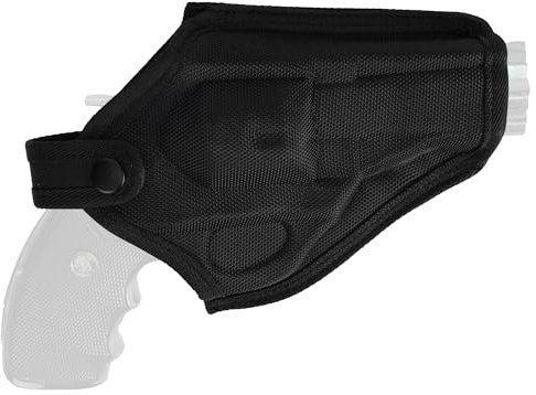 Tactical Universal Revolver Holster, Oxford Gun Holster with Widen Enlarge Quick Pull, Concealed Pistol Carry for Hunting Accessories