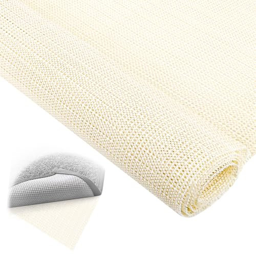 VMUTGA Antirutschmatte für Teppich, 100 x 160 cm Rutschmatte Anti Rutsch Matte Zuschneidbar Antirutschunterlage Teppichstopper rutschfest Teppichunterlage für Regale Teppich Auto Schubladen Tablett