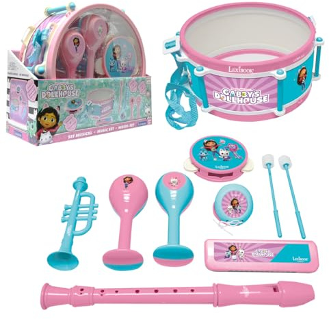 Lexibook, Gabby et la Maison Magique Kit Musical, K360GDHLXB