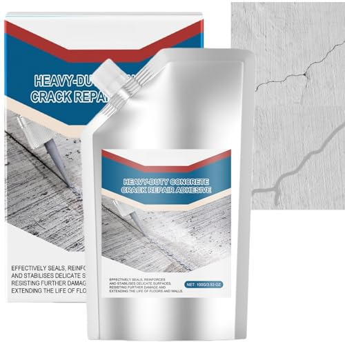 Beton Riss Füller,Asphalt Rissfüller Cement Repair,Beton Reparatur Versiegelung,Epoxidharz Riss Füller,Aussen Reparaturmörtel,Dichtmittel für BetonRisse,für Keller, Boden,Wand