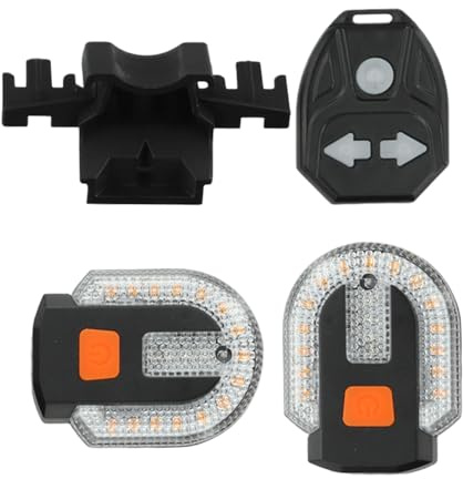 Cykel Baklykta USB Cykellykta Bak | Med Horn Vänster Höger USB-Laddning Varning