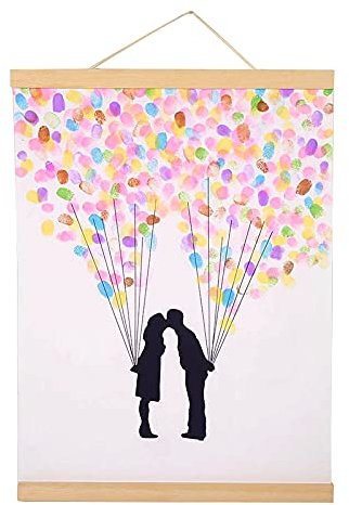 Marco de cartel, soporte magnético de madera natural, kit de suspensión de marco de fotos, marco de fotos para impresión de arte en lienzo, decoración de pared (30 cm)