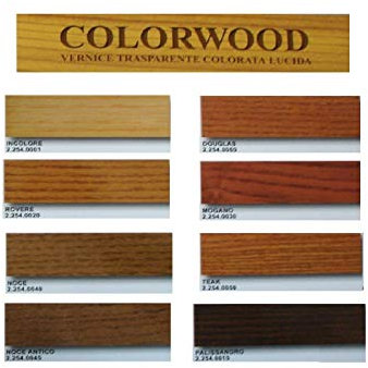 Vernice Per Legno O,75 LT Per Interno e Esterno (ROVERE)