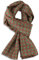 feiner Herrenschal mit extravagantem Muster, leichte Qualität, Vintage-Pattern, schmaler Schal - Made in Italy (Rot 01)