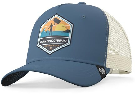 The Indian Face Cappelli Born to Bodyboard Blue/White