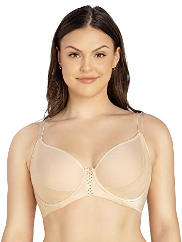 PARFAIT Shea P6061 Women's Spacer T-Shirt Full Busted Bra-Bare-32F