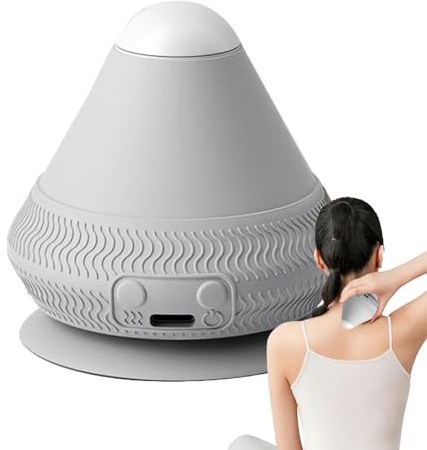 Monterbar massageboll - lätt att använda, muskelmassageboll, elektrisk återhämtningsmassagerulle | Värmeadsorption Vibrerande fasciabollar Fitnesstillbehör för lugnande muskler