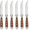 GRÄWE Steakmesser NÜRNBERG 6er Set - braun -