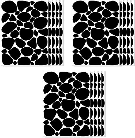 Confezione da 15 fogli/555 punti adesivi irregolari con dalmata per soggiorno, adesivi da parete a pois (da 1,5 a 6 cm) per decorazioni per soggiorno Packwith®