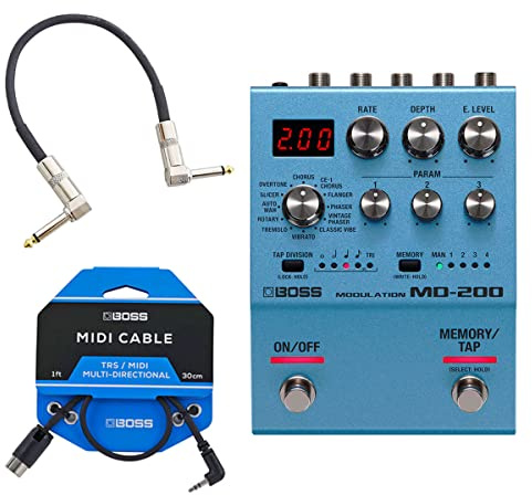 Boss MD-200 modulation BMIDI-1-35 MIDI-TRS-kabel + keepdrum patchkabel