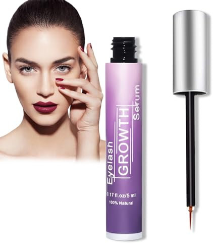 Siero Ciglia,Siero Ciglia Allungante,Un Efficace Siero Privo Di Ormoni Nutre E Rinforza Le Ciglia Per Farle Crescere E Rinforzare In Modo Naturale