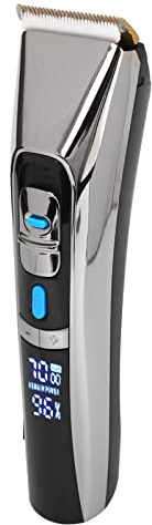 Cortadora de Cabello Eléctrica, Cortadora de Cabello para Hombres con Batería de Litio de bajo Ruido para Peinados Faciales para Barba