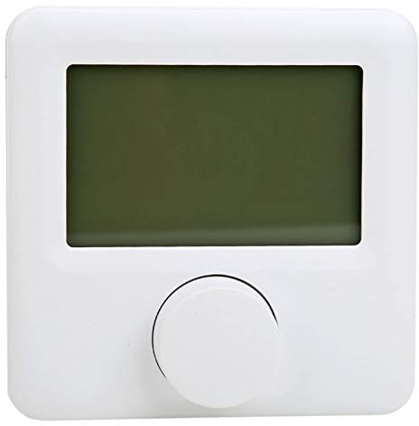 Thermostat d'ambiance numérique 2 Fils, Grand écran LCD, Programmation hebdomadaire, régulation précise pour Chauffage, Installation Murale Facile