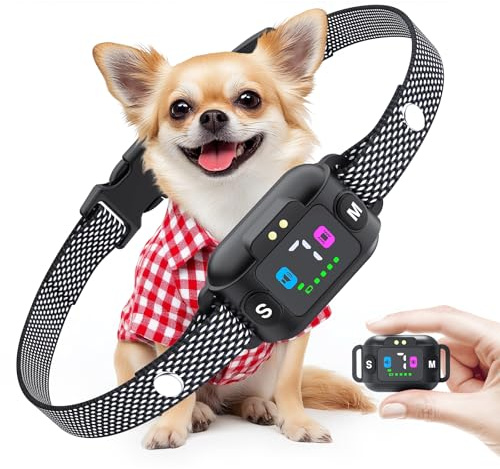 CAWJUG Collier Anti Aboiement Chiens, Collier Anti-Aboiement Chien