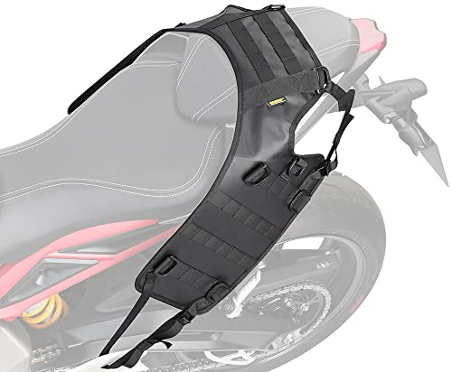 Rhinowalk motorcykel sadelväska/bakväska/sittväska universell sadelväska monteringsbas