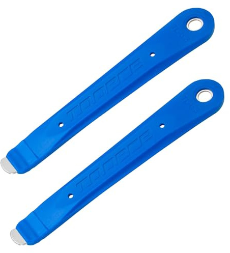 Oiieco 2PCS Bicycle Tire Lever Tyre, Heavy Duty Tyre Levers for Bicycles, Steel Core Metal Bike Tyre Levers, MTB & Road Bike Tyre Lever Tool for Easy Bicycle Tire Removal and Repair