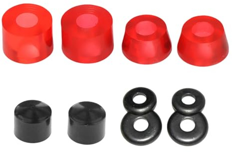 Générique Bushings De Skateboard Dures Pièces De Rechange avec Rondelle | De Bushings De Truck Pour Planches À Roulettes À Quatre Roues Pour Planchistes De Plein Air, Park, Rue, ,