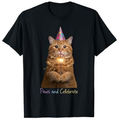 Paws and Celebrate Conception réaliste de Cierge Magique de T-Shirt