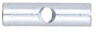 Cylindermuttrar, Dowel slitsad sängskåp Fatmutter Silver M6 M8 Flera storlekar 10 st