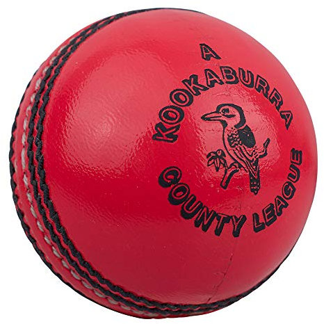Kookaburra County League Cricketball, 156 g, Rosa, Herren