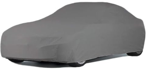 Shield Autocare Medium Universal Full Car Cover for Winter | All-Weather Heavy Duty Waterproof Breathable Indoor Outdoor Protection Anti Frost & Snow