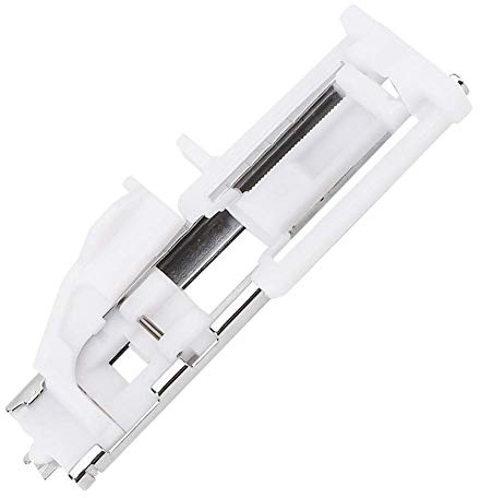 Prensatelas Ojales Vástago Deslizante ABS Acero Inoxidable Plata Prensatelas Automáticos Kit para Máquina Coser Accesorios Costura