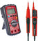 Benning MM 5-2 TRMS-Digital-Multimeter, 044071 & DUSPOL analog. Spannungsprüfer (mit Tauchspul-Pegelanzeige, Spannungsmessbereich 12 V - 1000 V AC/DC, Prüfart 2-polig, inkl. Messspitzenschutz) 50261