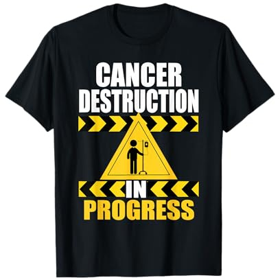 Cancer T-shirt Fighting Progress in Cancer Destruction T-Shirt