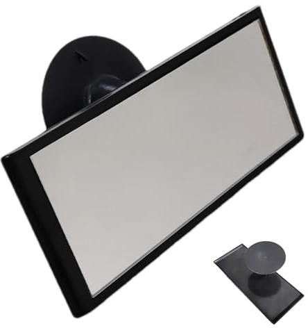 Espejo retrovisor para, espejo de coche infantil, asientos de coche trasero a carretera, espejo de coche para niños, irrompible, vista clara, gran angular ajustable, se adapta a la mayoría de los