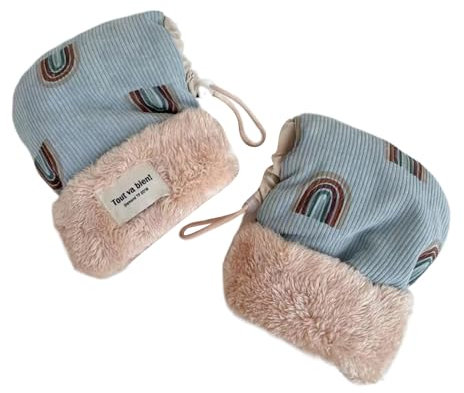 ROYJJ Manchons de guidon de scooter confortables et polyvalents pour enfants, gants d'hiver multi-usages pour enfants