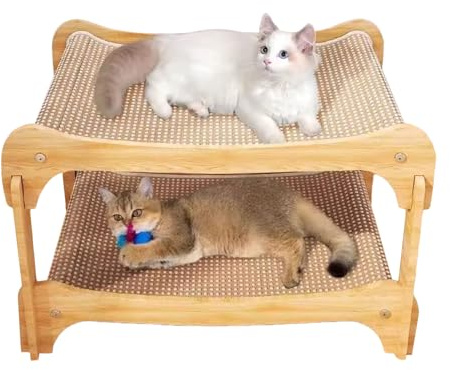 Jubilofex per gatto di cartone - divano da salone graffiante, mobili a riposo per animali domestici | Pad reversibile durevole Supporting Claw Affilatura degli artigli rilassamento per da per