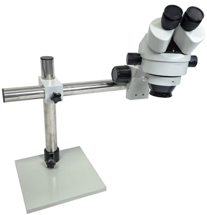 Mikroskop Professionellt stereozoommikroskop Binokularmikroskop 7X-45X förstoring med universalfäste microscope