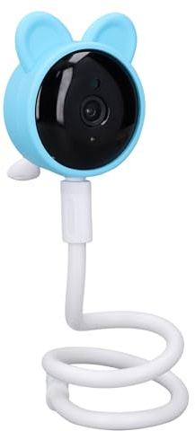 Yinhing Caméra de sécurité Intérieure 1080P HD Babyphone avec Nocturne 2 Voies de Conversation Sonore Alertes de Mouvement Détection de Température et d'humidité pour la Visualisation