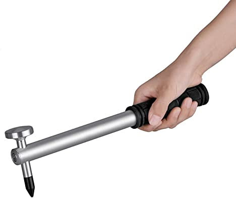 GS Martillo de Aluminio para abolladuras para reparación de abolladuras con Punta de plástico atornillable, Herramientas abolladuras Herramientas de reparación de colisiones para Coches a Mano