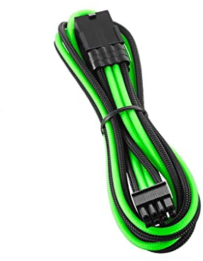 CableMod Compatible PRO ModMesh 8-Pin PCIe Extension 45 cm Black/Light Green