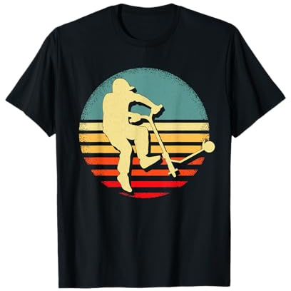 Trottinette freestyle rétro idée cadeau T-Shirt