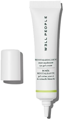 Well People Revitalizing Dew Snow Mushroom Eye Gel-Cream, Gel-based Eye Cream For Moisturizing Undereyes, Targets Fine Lines, Vegan & Cruelty-free