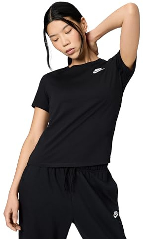 Nike Damen Sw Club T-Shirt, Schwarz, M EU