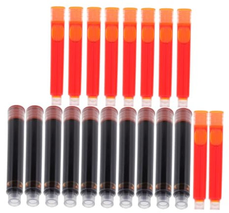 SEWACC Löschbare Tinte Für Füllfederhalter – 100 Stück Nachfüllminen Perfekt Zum Schreiben Zeichnen Für Schule Büro Leicht Tragbar Tolles Für Kinder