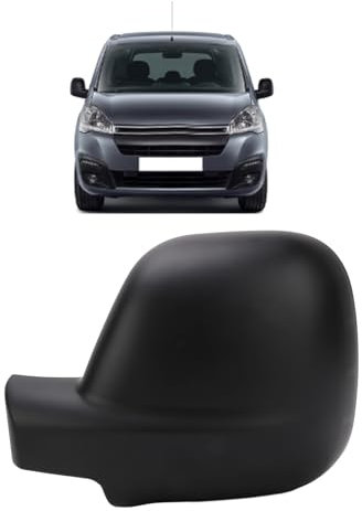 Tapas de Espejo Retrovisor de Coche para B9 2012-2018, Tapas de Espejo de Puerta Negras de PP, Tapas de Espejo Lateral Izquierdo Derecho, Reemplazo Ideal (Lado