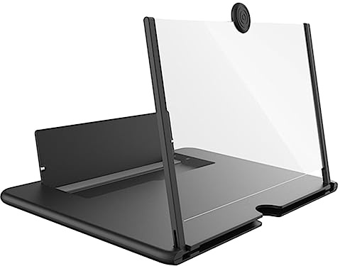 Operitacx Ingranditore Schermo Cellulare Supporto Lente d Ingrandimento per Casa e Viaggi Compatibile la Maggior Parte dei Telefoni