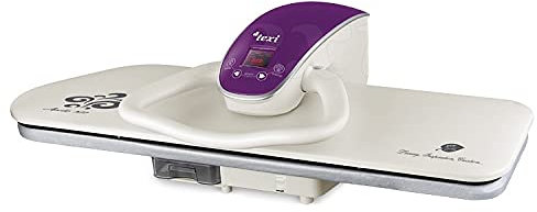 TEXI APOLLO 101 Pressa da stiro a vapore, superficie da stiro allargata