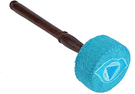 Wood Mallet Singing Bowl Mallet Striker Hardwood Stick Handgjord Striker Stick för den tibetanska buddhismen Singing Bowl (ljusblå)