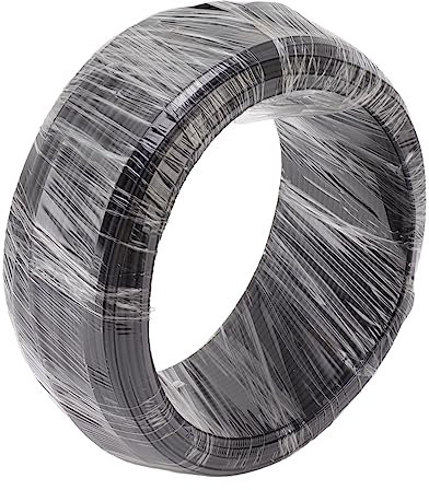 NOENNULL Bonsai Wire Aluminum Wire Training Wire 500g Black for Garden Horticulture (3.5mm)