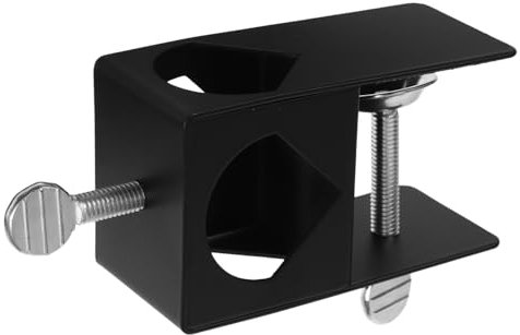 DOITOOL Pince Torche I-clip Support De Fixation Pour Garde-corps De Terrasse Support De Torche Extérieur Pour Garde-corps