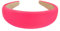 axy HRK2A Serre-tête large rembourré en tissu – Magnifiquement bandeau pour cheveux – Rose fluo