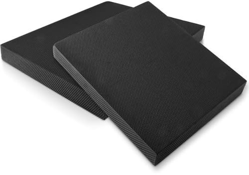 DAJAVE 2 Stück Balance Pad für Erwachsene und Pferde - Gleichgewichtskissen/Wackelkissen, Balance Pads, Balancepad Balance-Pad Balancekissen Trainingsmatte(40x33x5 cm, 2 Stück)